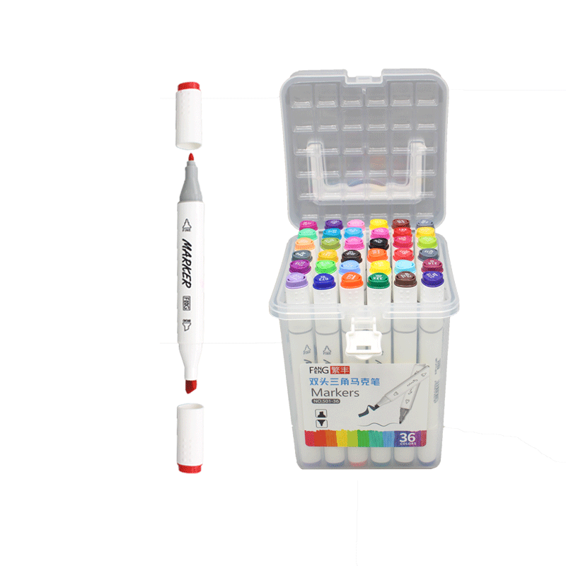 Double-headed Marker Pen with codes
