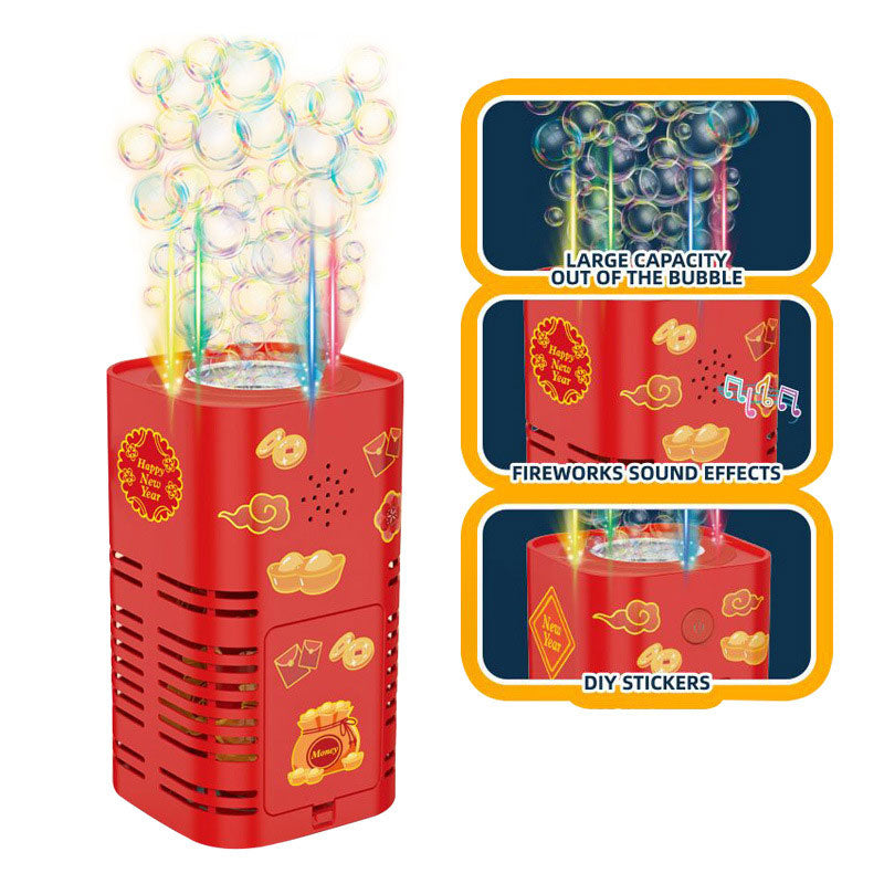 Bubble Machine Automatic With Electric Light & Sound