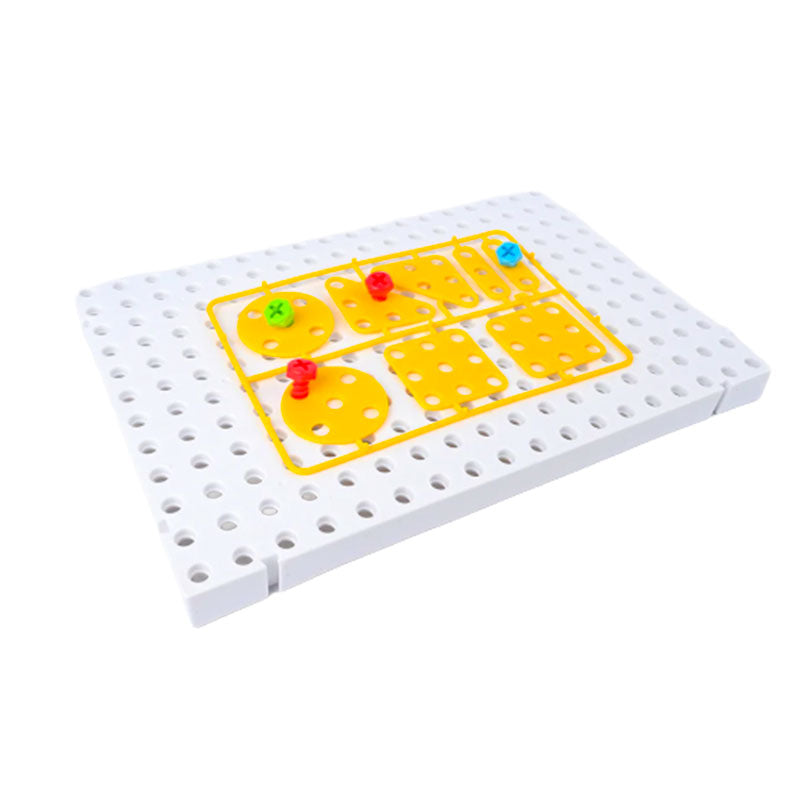 Puzzle Magic Plate DIY Education toy for kids 144 Pcs