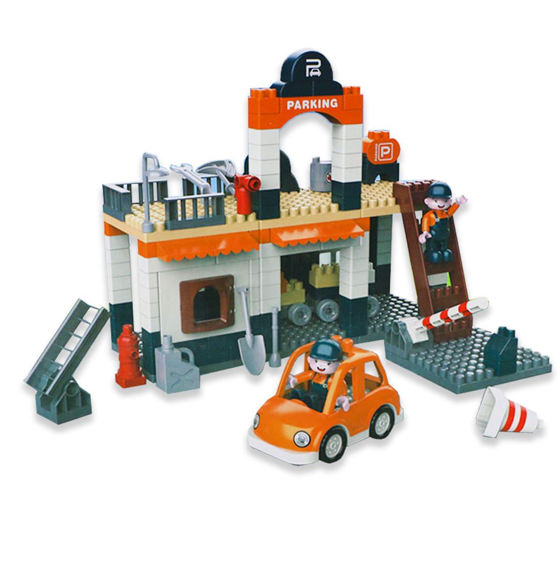 193 Pcs Parking Building Blocks