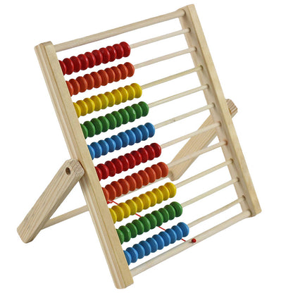 Wooden Multicolor Abacus Counting Rack