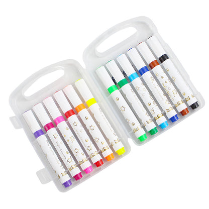 Washable Color Markers 12 Pcs #2039