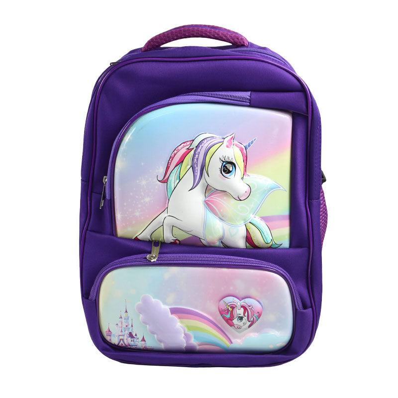 Unicorn Style Cartoon Kids Backpack 15 inch #2899
