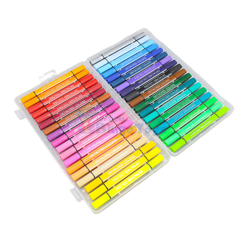 36 Pcs Dual Tip Detached Marker Colors