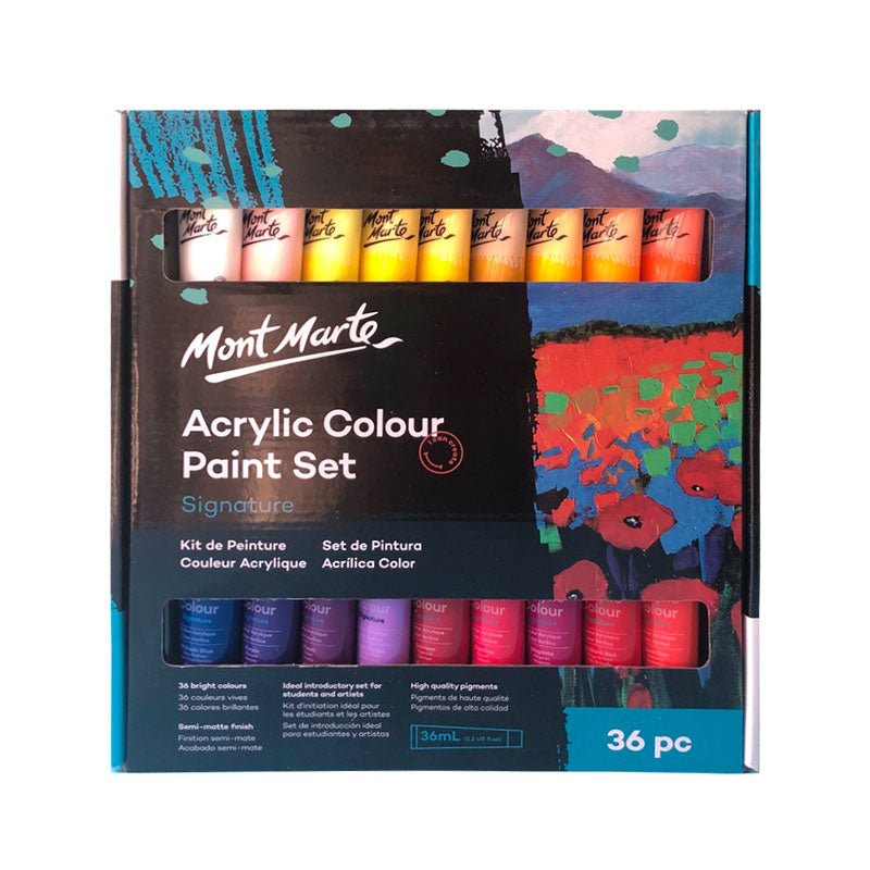 36 PCS Acrylic Color Paint Set