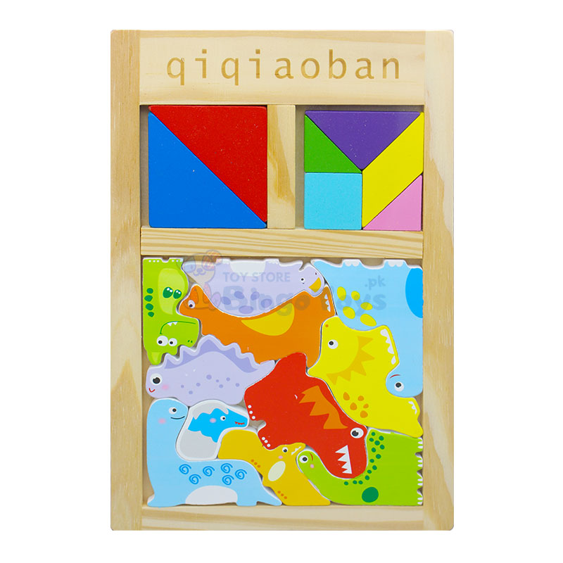 3D Tangram Board Puzzles Games