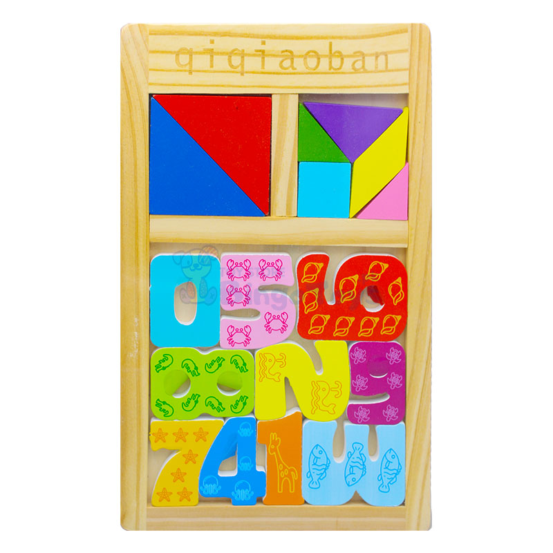 3D Tangram Board Puzzles Games