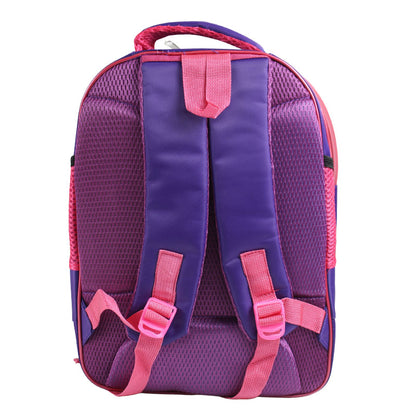 Cute Animal Embossed Bag for Kids 14 inch (Purple) #2032