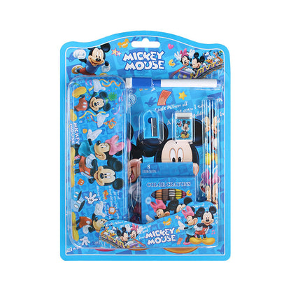 Writing & Coloring Stationery Set (14 Pcs) for Boys