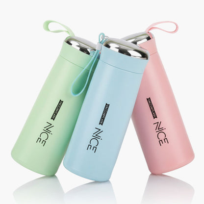 Nice 400ml Stylish Glass Water Bottle