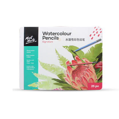 25 Pcs Watercolor Pencils