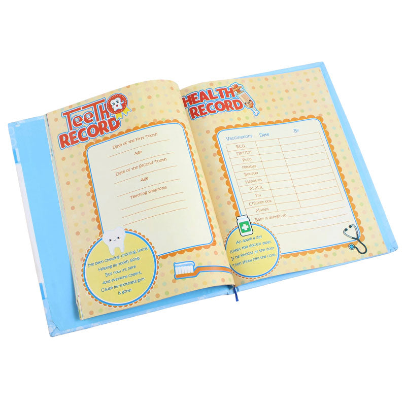 Baby Memories Record Book for Boys