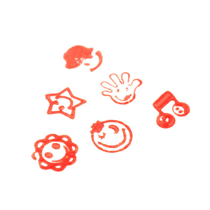 10 PCs Smileys Stamp Set