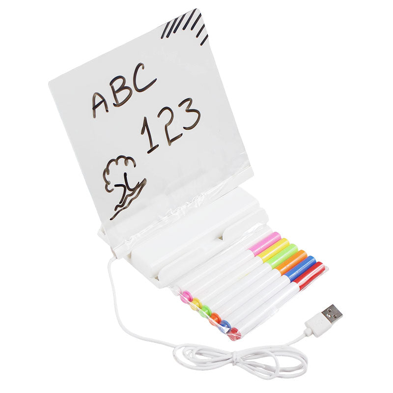 DIY Handwriting Doodles Notes Acrylic Luminescent Lamp