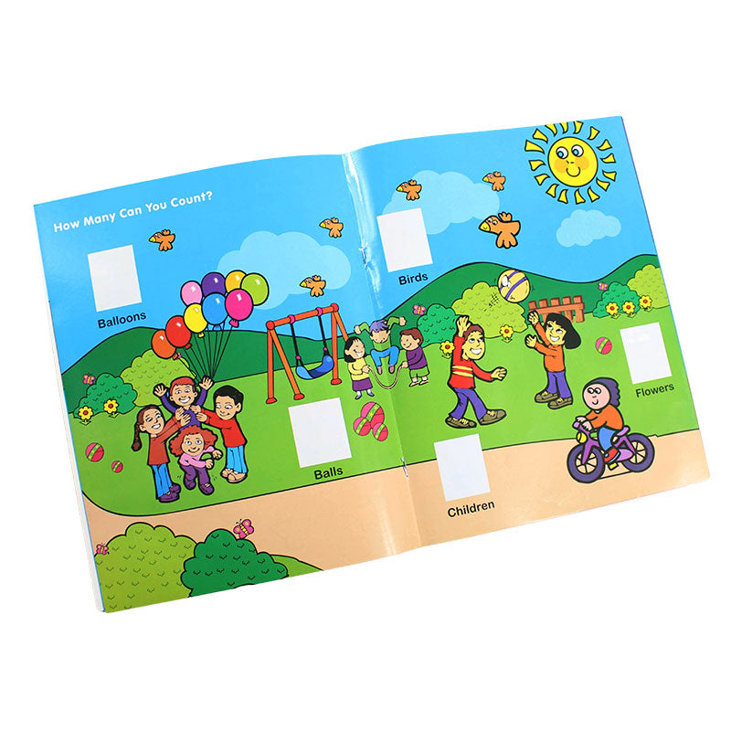 Wipe Clean Book with Marker Numbers