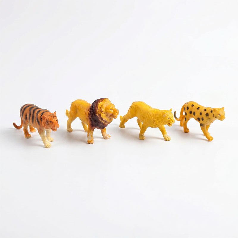 Mini Pack of 12 Safari Zoo Animals Kingdom
