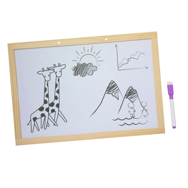 2 in 1 Sketchpad & Puzzle Wooden Board #1877