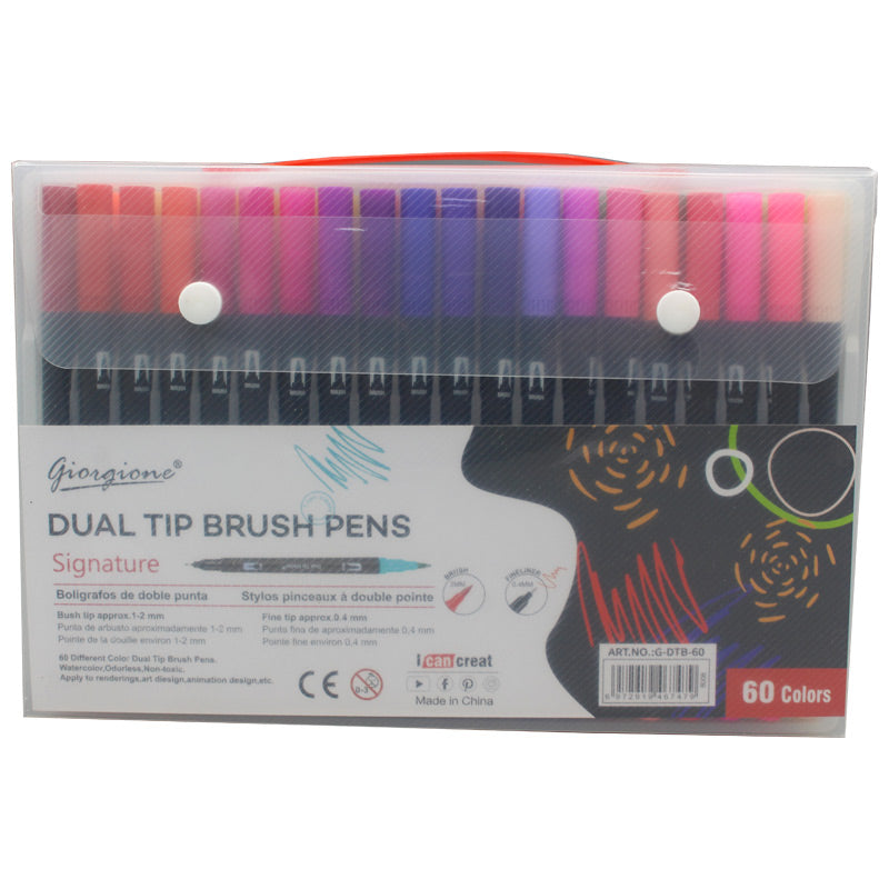 Dual Tip Brush Marker