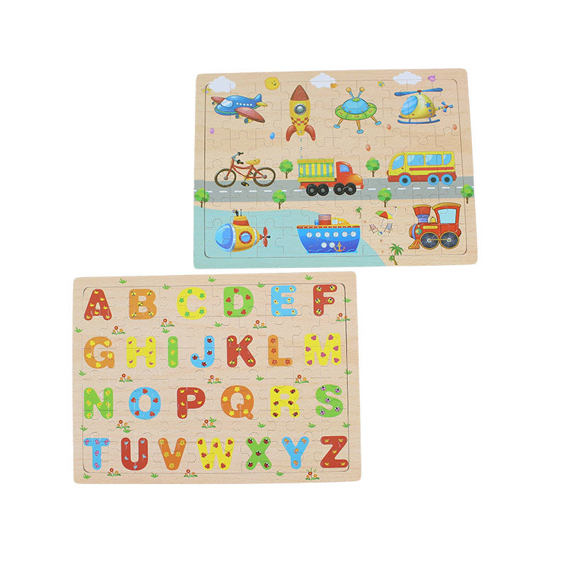 Kids Wooden Educational Puzzle Boards #1993