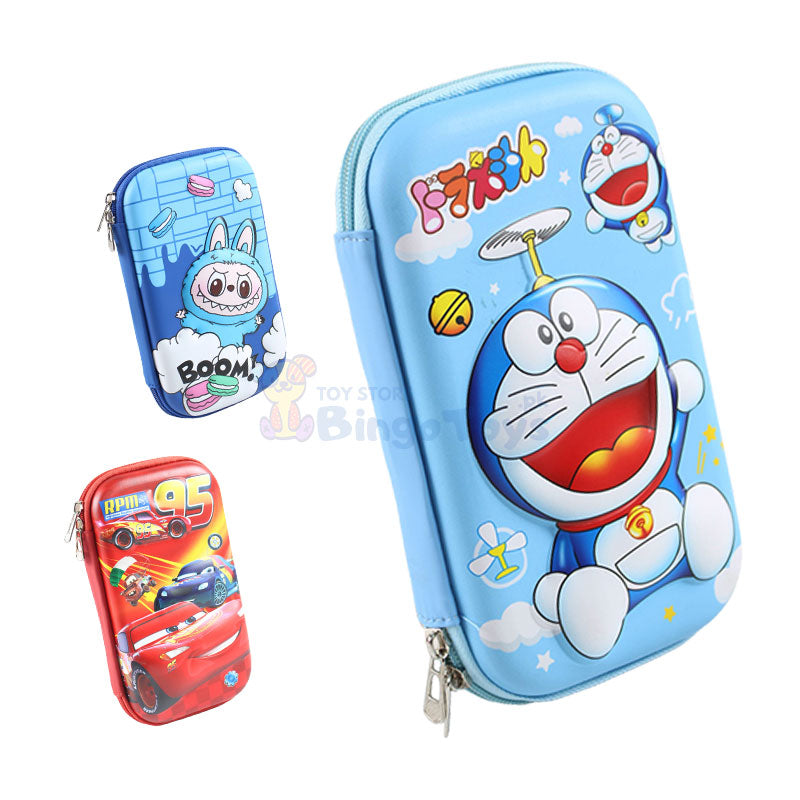 3d Embossed Cartoon Pencil Case for Boys #1991