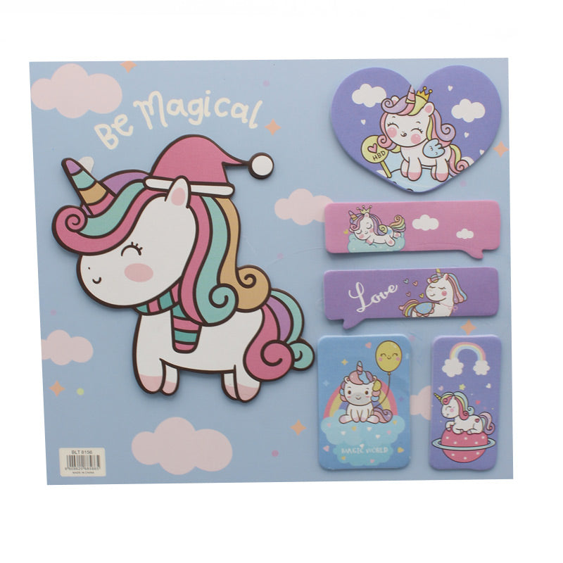 Unicorn Multicolor Sticky Notes