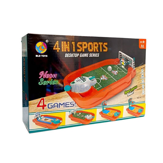 4-in-1 Kids Sports Mini Tabletop Game Set