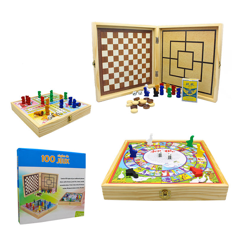 4in1 Wood Mom Games