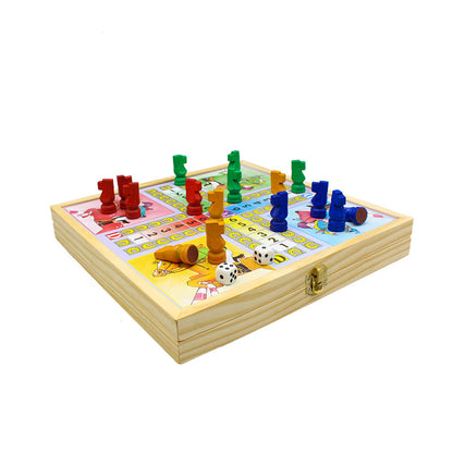 4in1 Wood Mom Games