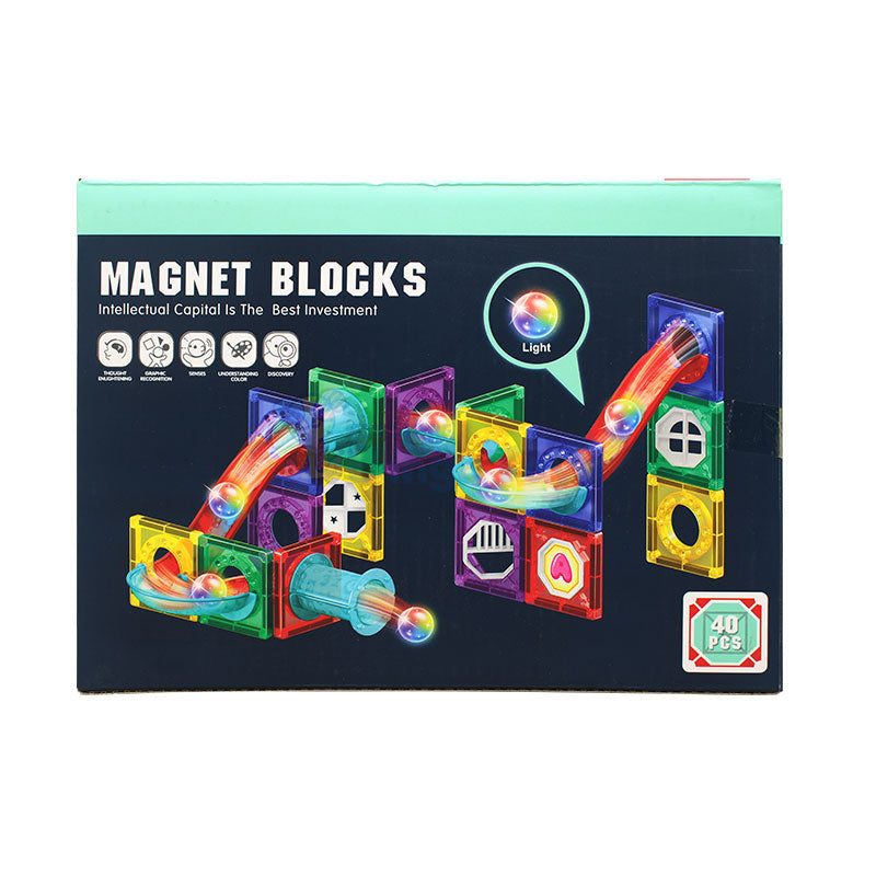 40 PCs Magic Magnetic Blocks