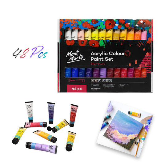 48 PCS Acrylic Color Paint Set