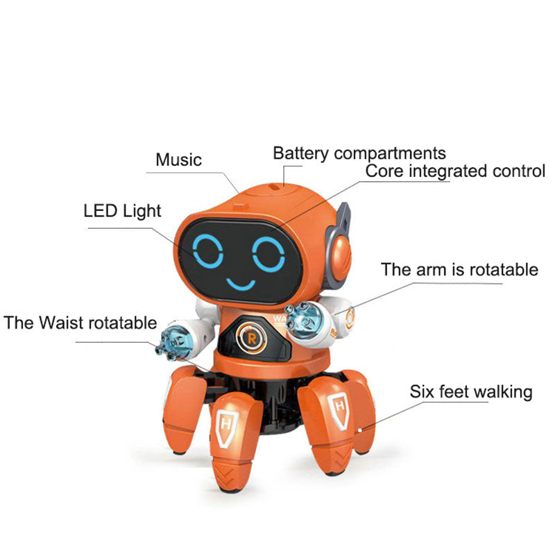Robot Walking Toy for Kids with Music