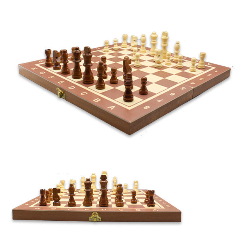 Wooden Magnetic International Chess