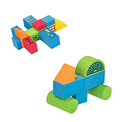 107 PCS Safe Foam Blocks Set