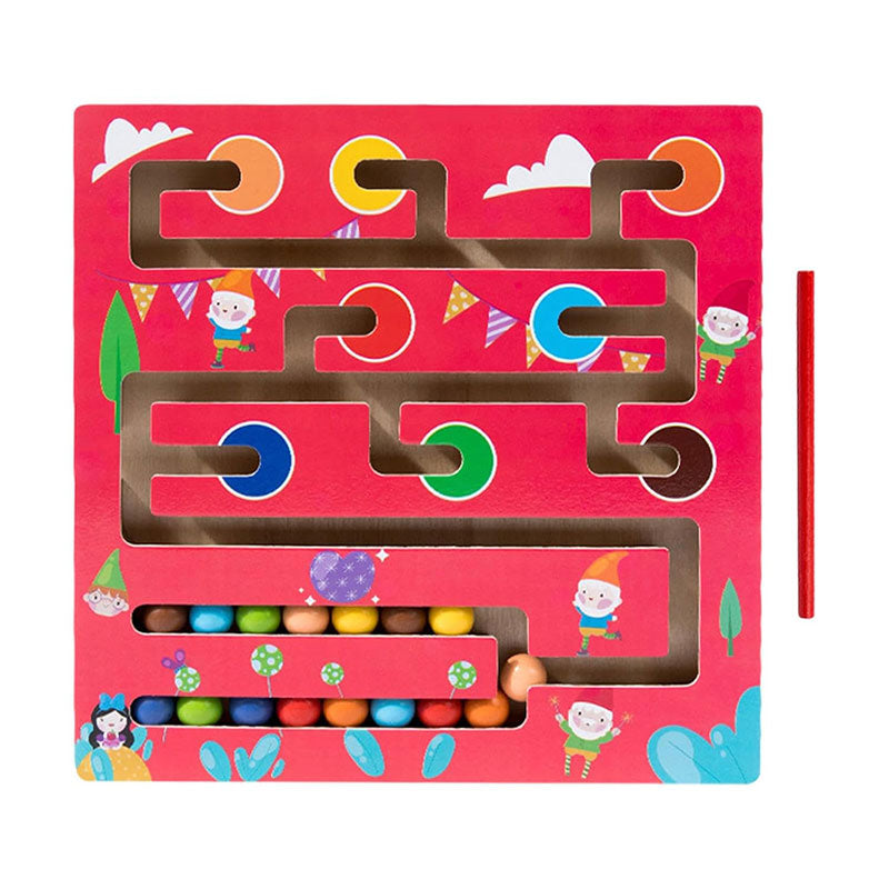 Matching Color Beads Game Wooden