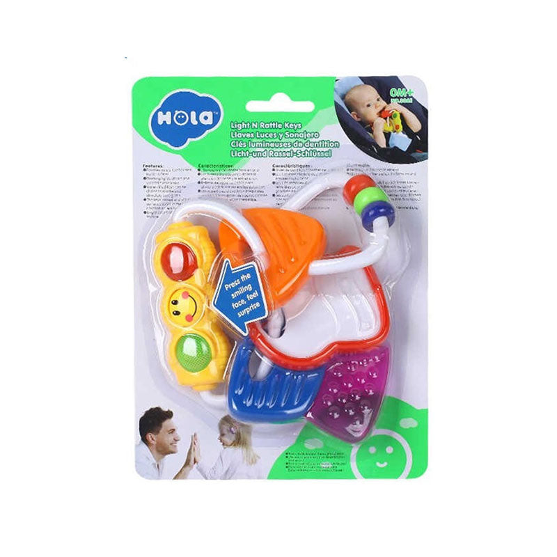 Toddler Light N Rattle Keys Toy