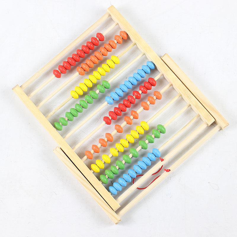 Wooden Multicolor Abacus Counting Rack