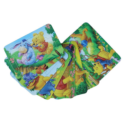 Cute Cartoon Puzzle Set Box 8 Pcs
