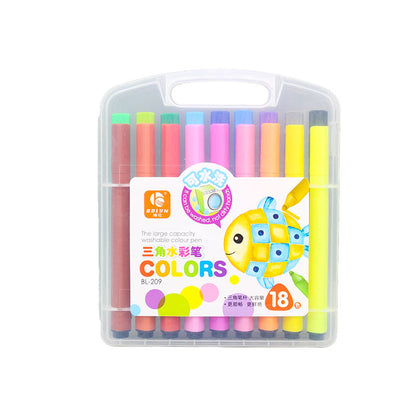 Washable Color Marker 18 Pcs #1930