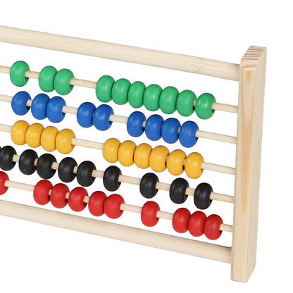 Wooden Mini Learning Abacus – 5 Rows