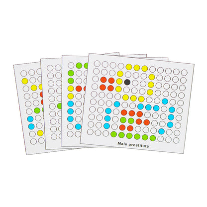 Magnetic Bunty Beads Doodle Drawing Board Game