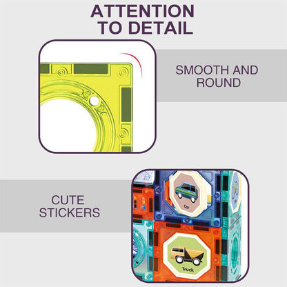 STEM DIY Magic Magnetic Building Blocks 52 Pcs