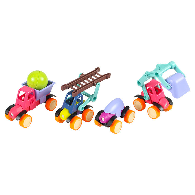 Magnetic Sticks DIY Construction Vehicles 40 Pcs