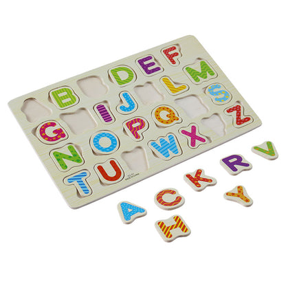 Capital & Small Alphabets Wooden Puzzle Board #2027