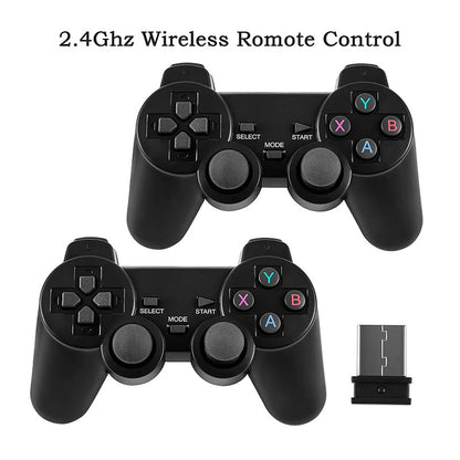 4k 20,000 Games Device with Two Wireless Controllers