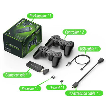 4k Game Stick with Two Controllers
