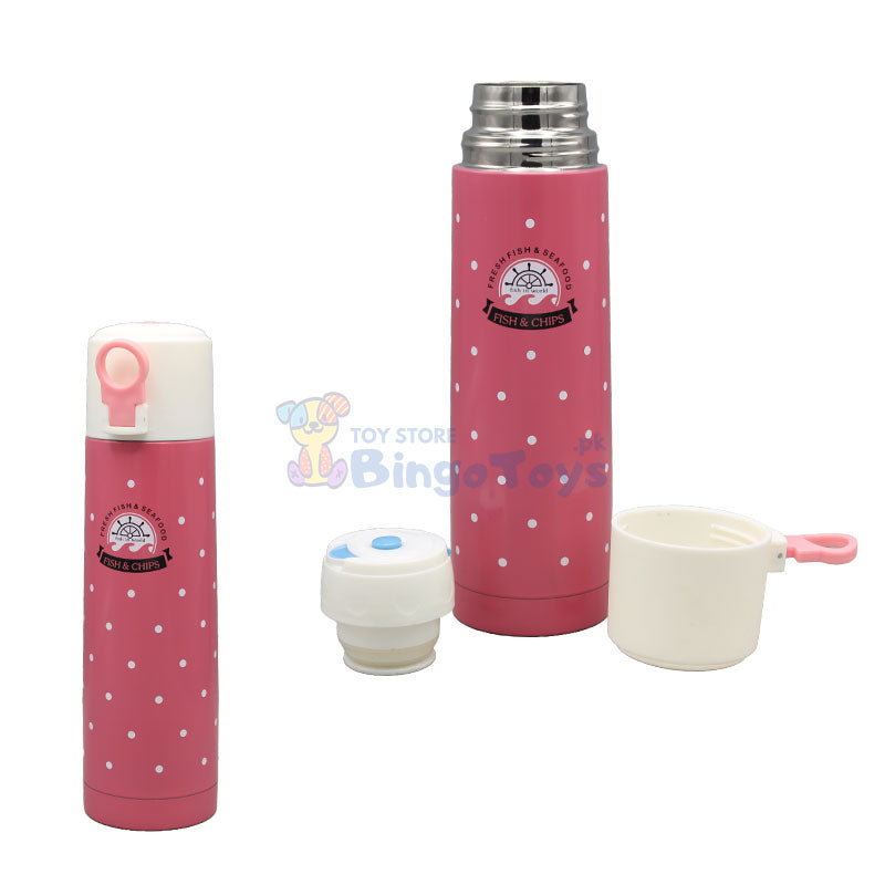 500ml Hydro Flask Pink Stainless Steel Bottle