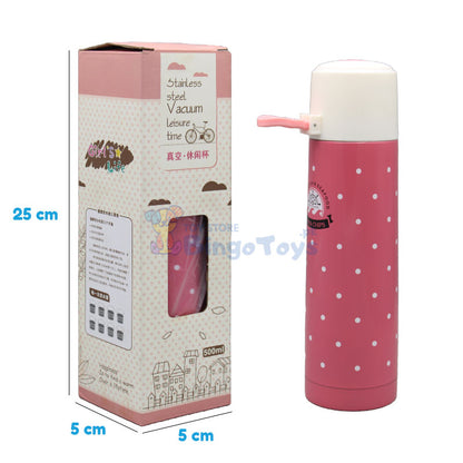 500ml Hydro Flask Pink Stainless Steel Bottle