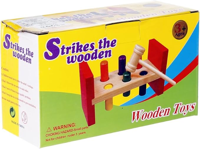 Strikes the Wooden with Hammer Toy