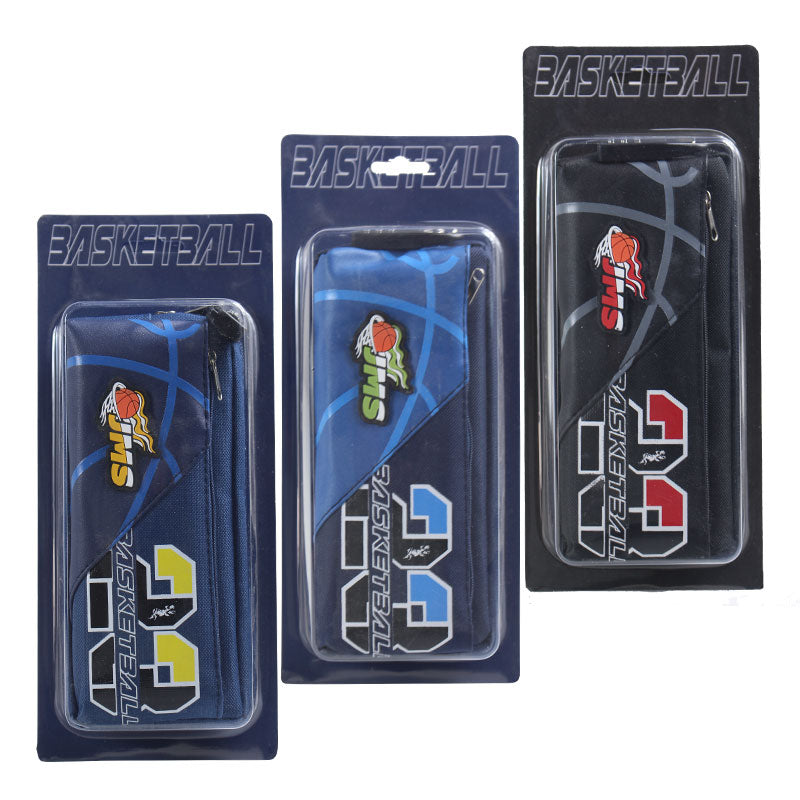 Basketball JMS Zipper Pouch with Lock