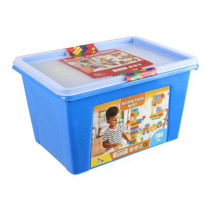 300 Pcs Premium Building Blocks Bucket